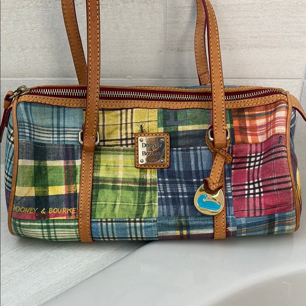 Dooney & Bourke Multicolor Plaid Women's Bag
